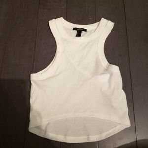 Forever 21 White Tank Top